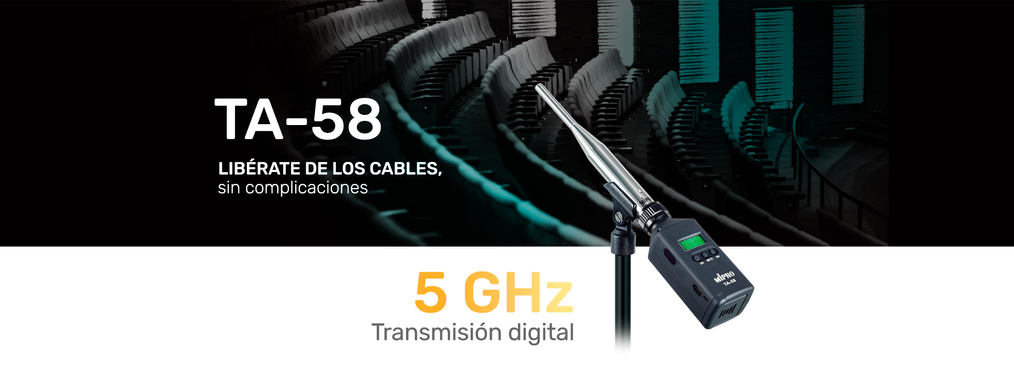 Transmisor para micrófono TA-58